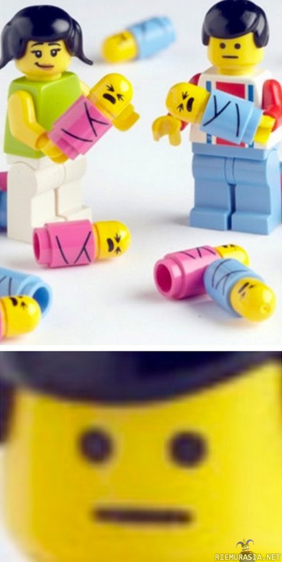 Vanhemmuus... - Lego sums up parenthood perfectly.