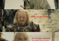 Gandalf uskaltaa