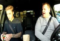 Justin Bieber autokaraoke