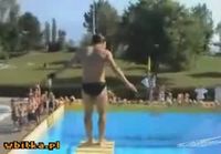 Pool Jump Attempt 
