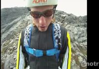 Faceview of a Wingsuit