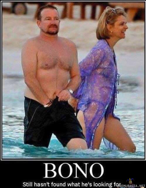 Haku päällä, yhä - Bono etsii vieläkin jotain