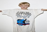 Thomas the train says