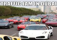 Liikenneruuhka Dubaissa
