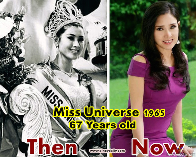 Miss universum 1965 - Miss universum ennen ja nyt..