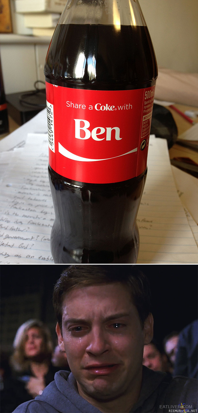 Shake a coke with ben