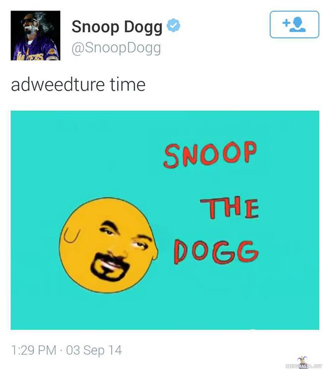 Snoop the dogg - Oma versio adventures timesta.