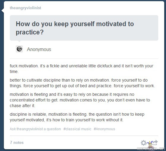 Kuinka motivoida itseään