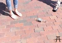 Epic spin the bottle in public prank