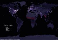 The Earth at Night