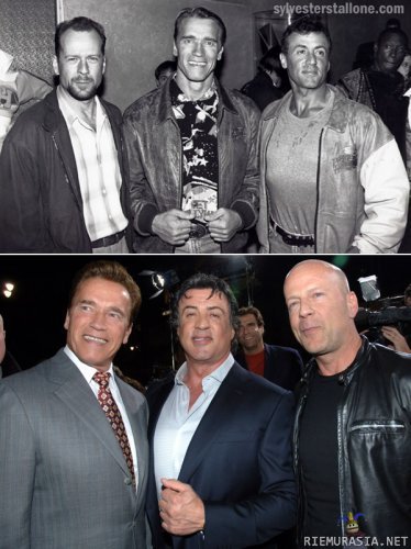 arskawillis ja stallone - Arnold Schwarzenegger, Bruce Willis, Sylvester stallone