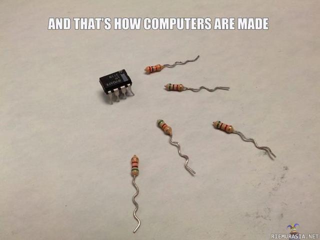 Tietokoneiden alku - Näin syntyy tietokoneet