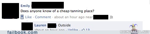 Tanning place