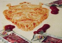 Burger King Ketchup Painting