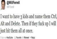 Will Ferrelin tilapäivitykset twitterissä
