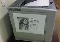 Jamming Printer