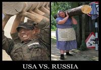 USA vs Venäjä
