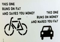 Pyöräily vs autoilu