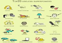 Top 20 useless superpowers