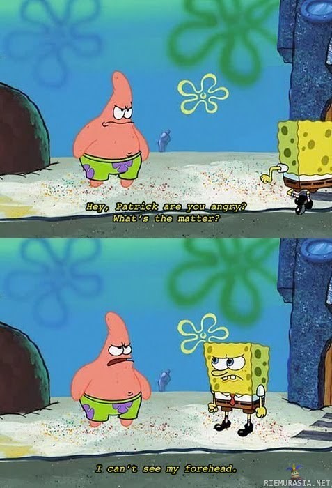 Patrick on vihainen >:(