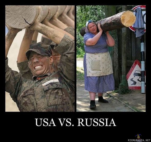USA vs Venäjä
