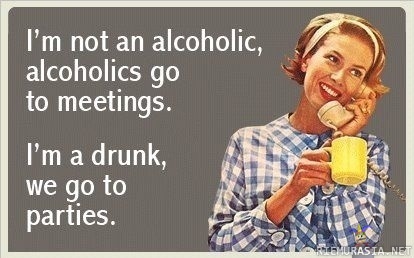Alkoholisti?