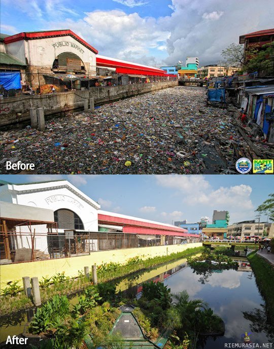 Pasig River Beautification Project - siivousprojekti