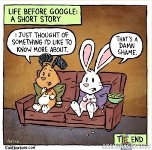 Elämä ennen googlea