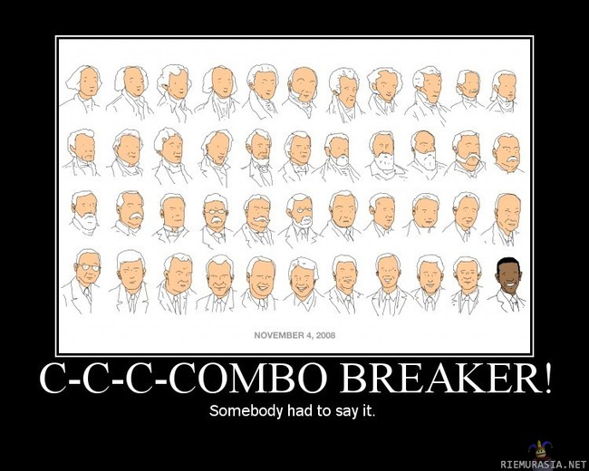 Barack Obama - C-C-C-COMBO BREAKER