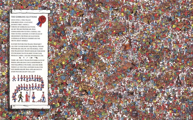 Missä Vallu luuraa?  - Where&#039;s Waldo?