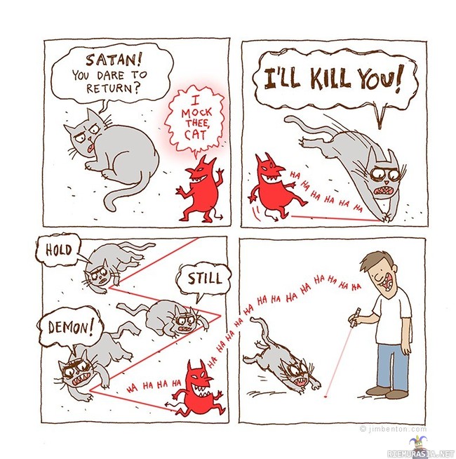 Kissa vs Saatana