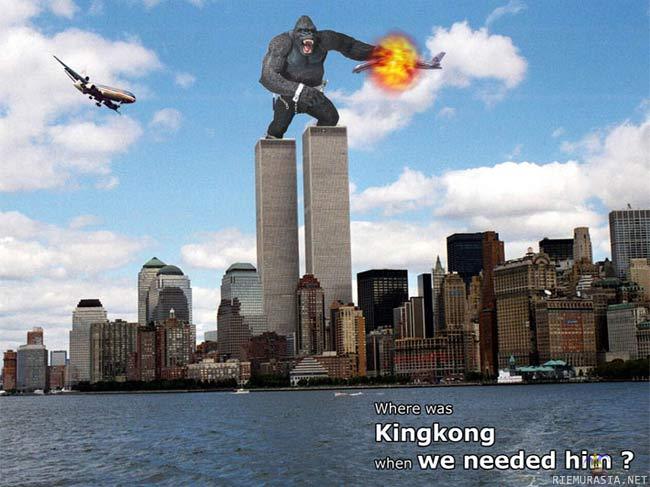 Mutta missä oli King Kong?