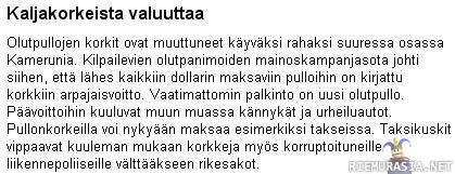 Kaljakorkit - Maailmankirjat sekaisin...