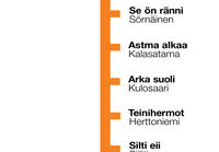Helsingin metroasemat anagrammeina