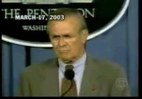 Rumsfeld askartelee