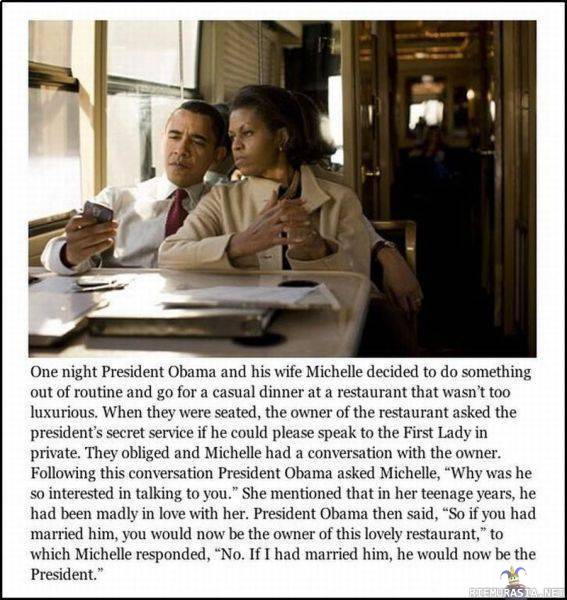 Michelle & Barack - Jokaisen suuren miehen takana