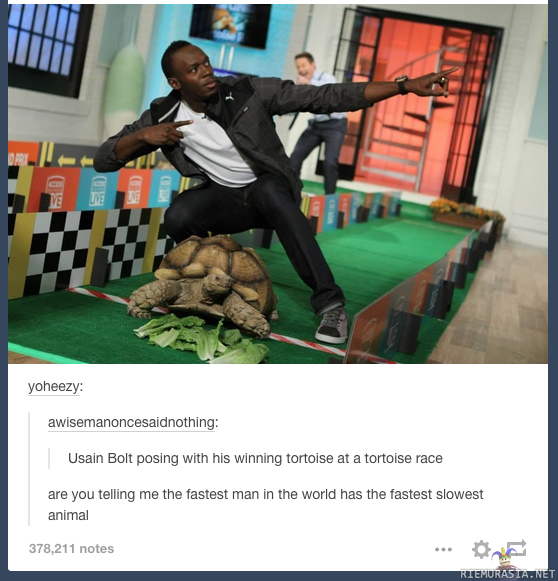 Usain Bolt ja kilppari