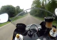 Moottoripyörällä ajelua
