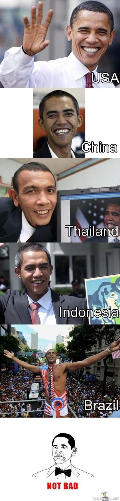 Obamaa kaikkialla