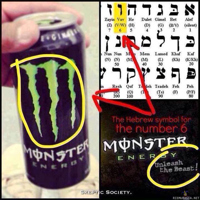 Monster 666 - Monster onkin satanistien juomaa!