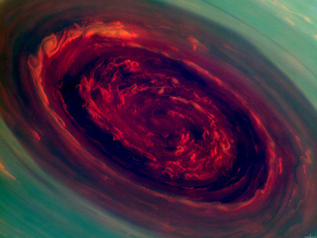 Hurrikaani Saturnuksessa