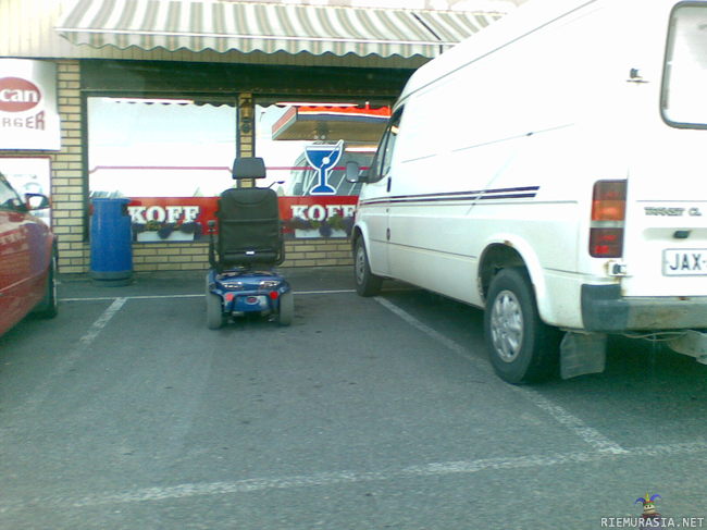 Parkkeerausta - Että näin.