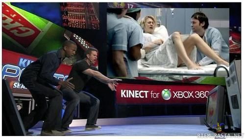 Kinect pelit - Microsoftin synnytyssimulaattori