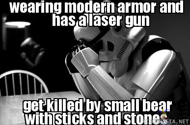 Stormtrooper - Ei ole helppoa.