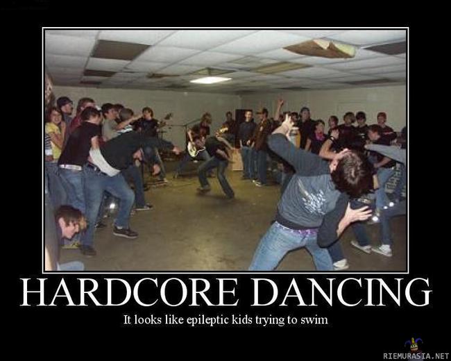 Hardcore dancing