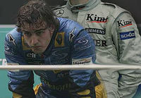 Kimi ja Alonso