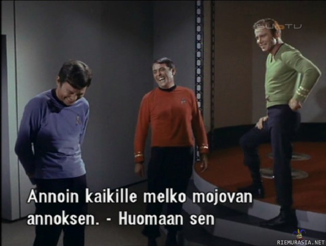 Star Trek - Hilpee meininki pojilla