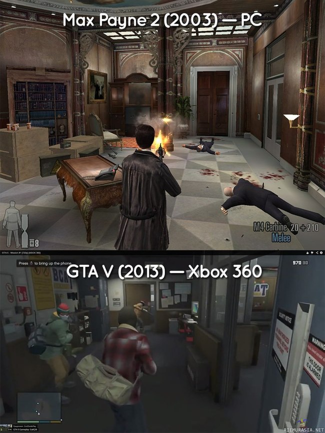 Max Payne 2 ja GTA V