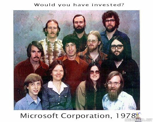 Microsoft vuonna 1978 - Olisiko uskonut?