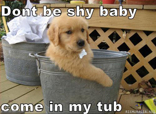 Dont be shy ;) - Come in my tub